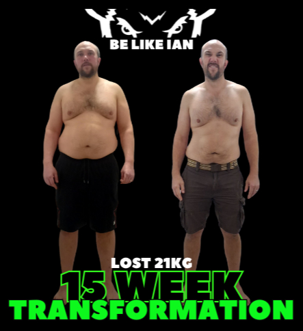 Ian's 15-week TeamBison transformation