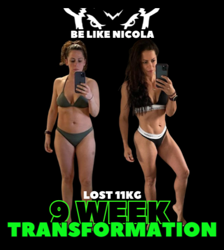 Nicola's 9-week TeamBison transformation
